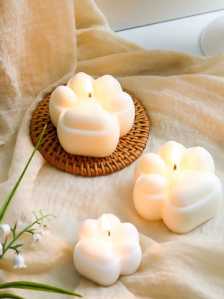 1pc Cat's Paw Aromatherapy Scented Candle Gift