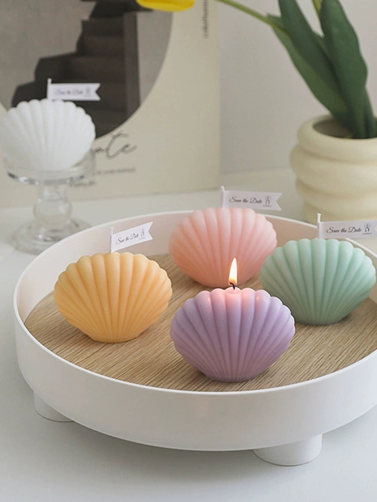 1pc Shell Aromatherapy Scented Candle Gift