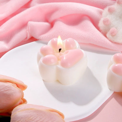 1pc Cat's Paw Aromatherapy Scented Candle Gift