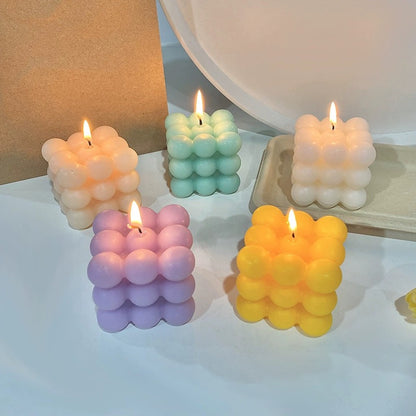 1pc Cube Aromatherapy Scented Candle Gift