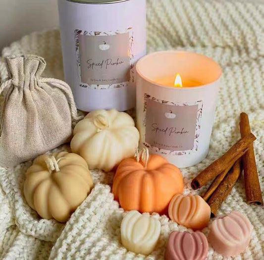 1pc Pumpkin Aromatherapy Scented Candle Gift