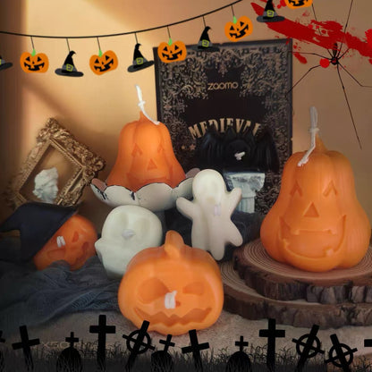 1pc Halloween Aromatherapy Scented Candle Gift