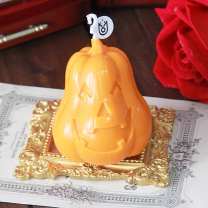 1pc Scary Face Pumpkin Aromatherapy Scented Candle Gift